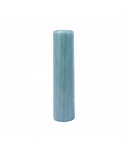 Film a bolle d'aria in Miniroll 0,5X7,5mt. Rotolo di politene con bolle d'aria  diametro 9mm. Diametro bobina 12/13cm. Senza anima di cartone. Composto per il 50% da materiale riciclato/rigenerato. Grammatura nominale: 30gr/m2.
Le bolle sono realizzate co
