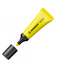 Inchiostro super brillante a base d'acqua. Fusto con impugnatura in plastica morbida. Tecnologia Anti-Dry-ut: resiste 4h senza cappuccio.
Due ampiezze di tratto 2-5mm.
Colore: giallo.