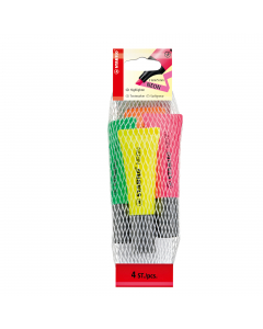 Busta 4 colori. Inchiostro super brillante a base d'acqua. Fusto con impugnatura in plastica morbida. Tecnologia Anti-Dry-ut: resiste 4h senza cappuccio.
Due ampiezze di tratto 2-5mm.