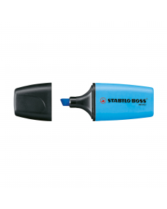 La versione mini del classico STABILO BOSS. Colore: blu.