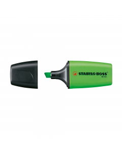 La versione mini del classico STABILO BOSS. Colore: verde.