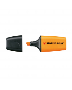 La versione mini del classico STABILO BOSS. Colore: arancio.