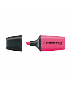La versione mini del classico STABILO BOSS. Colore: rosa.