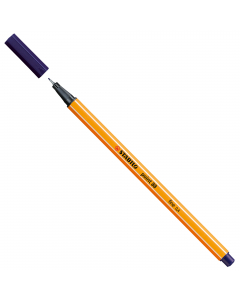 Punta in feltro con rinforzo in metallo per garantire una grande resistenza. Cappuccio ventilato antisoffocamento. Lunga durata anche senza cappuccio. Ideale per lavori con riga , fotocopie e stancils.
Tratto da 0,4mm.
Colore: blu notte.