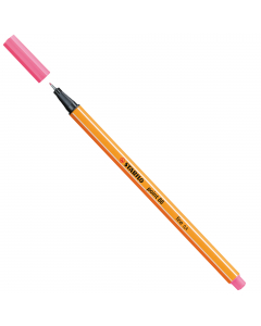 Punta in feltro con rinforzo in metallo per garantire una grande resistenza. Cappuccio ventilato antisoffocamento. Lunga durata anche senza cappuccio. Ideale per lavori con riga , fotocopie e stancils.
Tratto da 0,4mm.
Colore: rosa.