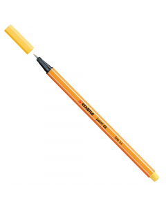 Punta in feltro con rinforzo in metallo per garantire una grande resistenza. Cappuccio ventilato antisoffocamento. Lunga durata anche senza cappuccio. Ideale per lavori con riga , fotocopie e stancils.
Tratto da 0,4mm.
Colore: giallo.