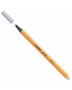 Punta in feltro con rinforzo in metallo per garantire una grande resistenza. Cappuccio ventilato antisoffocamento. Lunga durata anche senza cappuccio. Ideale per lavori con riga , fotocopie e stancils.
Tratto da 0,4mm.
Colore: grigio chiaro.