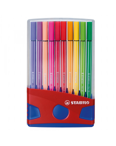 Pennarello di altissima qualità dai colori intensi. Disegna, colora, sottolinea le tue emozioni ed i tuoi sentimenti. Per colorare e per definire i dettagli. Acquarellabile. Punta media in fibra indeformabile, larghezza 1 mm, solida e resistente. Per un'a