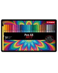 Pennarello di altissima qualità dai colori intensi. Disegna, colora, sottolinea le tue emozioni ed i tuoi sentimenti. Per colorare e per definire i dettagli. Acquarellabile. Punta media in fibra indeformabile, larghezza 1 mm, solida e resistente. Per un'a