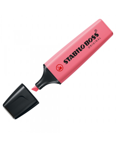 Evidenziatore stabilo boss pastel. Nuovi colori pastello per completare una gamma di successo. Per chi ama evidenziare con colori più delicati e alla moda. Doppia ampiezza di tratto 2+5mm. La punta non secca per 4 ore.
Colore: rosa antico.