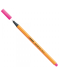 Punta in feltro con rinforzo in metallo per garantire una grande resistenza. Cappuccio ventilato antisoffocamento. Lunga durata anche senza cappuccio. Ideale per lavori con riga , fotocopie e stancils.
Tratto da 0,4mm.
Colore: rosa fluo.