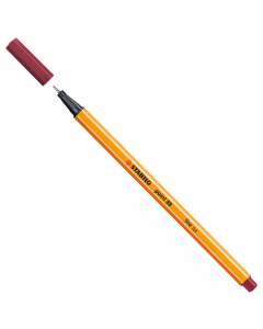 Punta in feltro con rinforzo in metallo per garantire una grande resistenza. Cappuccio ventilato antisoffocamento. Lunga durata anche senza cappuccio. Ideale per lavori con riga , fotocopie e stancils.
Tratto da 0,4mm.
Colore: porpora.
