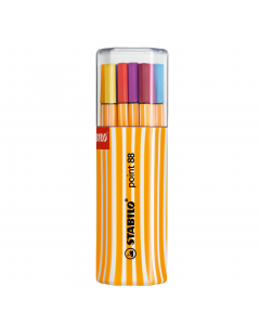 Fineliner a punta fine tratto da 0.4mm. Punta con rinforzo metallico. Per scrivere, colorare, disegnare. Ideale per lavori di precisione. Design unico. Punta rinforzata super-resistente. Inchiostro a base d'acqua. Lunga resistenza senza cappuccio. Cappucc