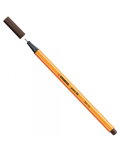 Punta in feltro con rinforzo in metallo per garantire una grande resistenza. Cappuccio ventilato antisoffocamento. Lunga durata anche senza cappuccio. Ideale per lavori con riga , fotocopie e stancils.
Tratto da 0,4mm.
Colore: terra d'ombra.
