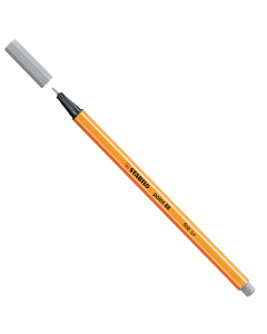 Punta in feltro con rinforzo in metallo per garantire una grande resistenza. Cappuccio ventilato antisoffocamento. Lunga durata anche senza cappuccio. Ideale per lavori con riga , fotocopie e stancils.
Tratto da 0,4mm.
Colore: grigio medio.