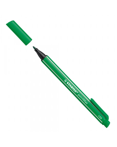 Fineliner con punta in nylon robusta. Inchiostro inodore a base d‘acqua. Tratto da 0,8 mm. Cappuccio ventilato. Resiste fino a 24 ore senza cappuccio. Dotato di comoda clip.
Punta 0,8mm. Colore: verde.