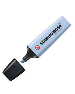 Evidenziatore stabilo boss pastel. Nuovi colori pastello per completare una gamma di successo. Per chi ama evidenziare con colori più delicati e alla moda. Doppia ampiezza di tratto 2+5mm. Tecnologia Stabilo Anti-Dry-Out: resiste fino a 4 ore senza cappuc