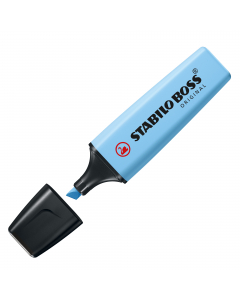 Evidenziatore stabilo boss pastel. Nuovi colori pastello per completare una gamma di successo. Per chi ama evidenziare con colori più delicati e alla moda. Doppia ampiezza di tratto 2+5mm. Tecnologia Stabilo Anti-Dry-Out: resiste fino a 4 ore senza cappuc