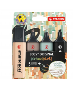 Evidenziatore stabilo boss pastel. Nuovi colori pastello per completare una gamma di successo. Per chi ama evidenziare con colori più delicati e alla moda. Doppia ampiezza di tratto 2+5mm. Tecnologia Stabilo Anti-Dry-Out: resiste fino a 4 ore senza cappuc