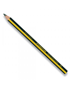 Matita di ottima qualità in formato Jumbo ergonomico triangolare per i primi esercizi di scrittura e disegno. Incredibilmente resistente alla rottura grazie ad una speciale formulazione della mina da 4mm e ad una solida incollatura al legno. Unica gradazi