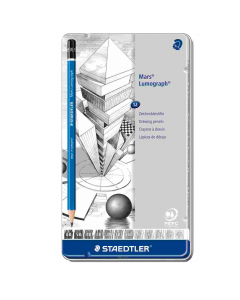 Matita Premium quality. Incredibilmente resistente alla rottura grazie ad una speciale formulazione della mina. Per scrittura, disegni e schizzi su carta e pellicole da disegno. Diametro mina 2mm. 
Made in Germany con legno da foreste certificate a gestio