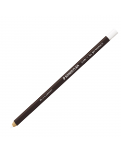 Matita vetrografica permanente resistente all'acqua, allo sfregamento, alla luce e e alle temperature elevate (+1000°). Sottoposto al calore il colore cambia da bianco a marrone. Ideale per scrivere su carta, cartone, polistirolo, vetro, porcellana, legno