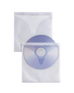 Buste porta CD-DVD completamente autoadesive in PP liscio con chiusura ermetica per evitare lo smarrimento o la manomissione durante la spedizione. Facili da applicare su riviste, giornali, dépliants, pacchi postali. Formato 12.5x12cm. Confezione da 25 bu