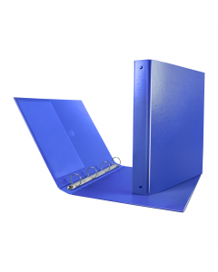 Raccoglitore in Stratopan®-P (cartone interamente rivestito in polipropilene) con tasca interna e meccanismo a 4 anelli tondi. Ideale per la scuola e per l'ufficio. Formato esterno: 275x320 mm. Formato contenuto: 220x300 mm (A4). Dorso: 35 mm. Diametro an