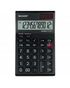 Funzione: 
-GRANDE DISPLAY INCLINATO A 12 CIFRE
-DOPPIA ALIMENTAZIONE (batteria e solare)
-SEPARATORE OGNI 3 CIFRE
-4 TASTI MEMORIA
-DOPPIA CHIAVE ZERO (00)
-TASTO CORREZIONE
-CALCOLO DELLE IMPOSTE (TAX +/–)
-GRAN TOTALE (GT)

Ulteriori Informazioni:
-Bat
