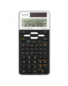 Calcolatrice scientifica con sistema D.A.L. (Direct Algebraic Logic) e display LCD a 2 linee: 12 cifre (in alto) e 10+2 cifre (in basso). 470 funzioni disponibili, tra cui: calcoli trigonometrici e logaritmici, correzione ultimo inserimento, memoria (9), 