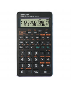 Calcolatrice con display a segmenti di 1 linea per 8+2 cifre. Dotata di 131 funzioni tra cui: calcoli con base n (Bin, Oct, Dec, Hex); funzioni scientifiche comuni; calcoli trigonometrici; calcolo percentuale; correzione ultima cifra; memoria ultimo risul