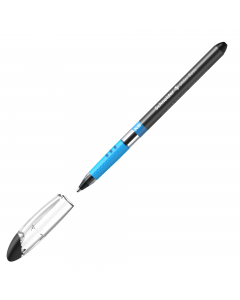 Penna a sfera dotata dell'innovativa tecnologia VISCOGLIDE. Cappuccio con clip in plastica. Design sottile con attraeneti motivi decorativi sul fusto. 
Punta XB. Colore: nero.