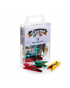Mini mollette metallizzate