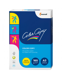 Carta ad altissima qualità per sistemi digitali e laser. Carta certificata FSC. Trattata per l'utilizzo su stampanti laser a colori per garantire una stampa dai colori brillanti. Resistente al calore, non tossica. Certificata ISO 9706.