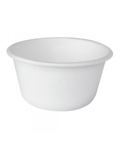 Coppette porta salse da 60ml in fibra di canna da zucchero. Riscaldabile in forno fino a max 180°C per 10 min e in microonde a max 800W per 4 min. Utilizzabile in freezer. Idoneo contatto alimenti secondo il regolamento CE n° 1935/2004 e successivi aggior