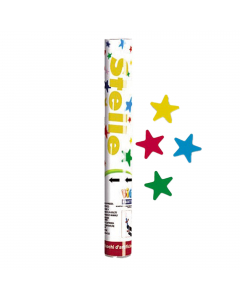 Sparacoriandoli Cannon Stelle assortite gittata 8mt Big Party.
