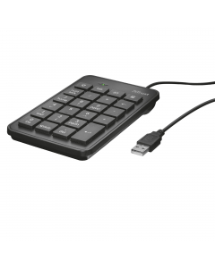 Tastierino numerico dal design elegante e sottile, per inserire con facilità dati numerici su qualsiasi laptop Windows