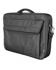 Borsa riciclata per laptop; adatta a laptop fino a 15.6 pollici
• Trasporta ovunque il laptop in piena sicurezza
• Design ecocompatibile; la borsa è realizzata attraverso il riciclo
di bottiglie PET
• Ampio scomparto imbottito per i laptop con schermi fin