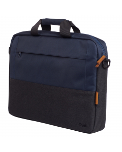 L'ampio interno imbottito e dotato di un morbido rivestimento ti consente di riporre in sicurezza laptop fino a 16" - Lavora in modo più sostenibile: il tessuto della borsa è realizzato con 8 bottiglie in PET riciclate - Il design resistente e ammortizzan
