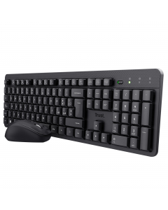 Digitazione confortevole grazie ai tasti mobili a profilo ribassato, al layout tastiera integrale e all'angolo di digitazione regolabile - I tasti e i pulsanti del mouse silenziosi evitano distrazioni a te e a coloro con cui condividi gli spazi - Il desig