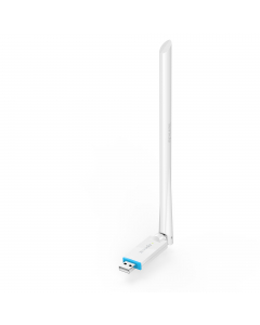 Tenda U2 è un adattatore USB Wi-Fi con velocità a 150 Mbps, che grazie alla sua antenna omnidirezionale ad alto guadagno da 6 dBi, garantisce una copertura del segnale più ampia e stabile. L'antenna è ruotabile di 180° e consente di puntarla verso qualsia