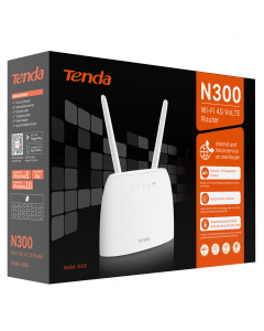 Il 4G06 è il router N300 Wi-Fi 4G VoLTE di casa Tenda che permette di utilizzare la connessione Internet ad alta velocità semplicemente inserendo una scheda SIM. Il router è dotato di una potente CPU funzionante a 880 MHz prodotta con processo a 28nm e su