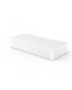 Commutatore ad 8 porte Ethernet, un dispositivo da desktop appositamente progettato per ambienti famigliari, uffici, dormitori ecc. Le 8 porte auto-regolanti a10/100 M con velocità full duplex fino a 200Mbps assicurano l'accesso ad Internet ad alta veloci