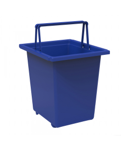 Contenitore compatibile con la serie armadi Ecoline 1-2-3. Da inserire direttamente nel portasacchi .Realizzato con materiale ad alto impatto. Capacità 30Lt. Dotato di manici. Colore Blu