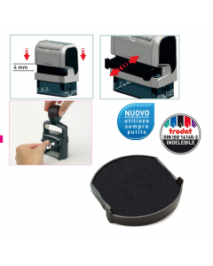 CUSCINETTO INCHIOSTRATO PER PRINTY 4630 e 4630 typo