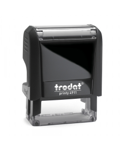 Timbro autoinchiostrante dal design moderno e raffinato in materiale plastico riciclato postconsumo. Piccolo e leggero con fi nestra panoramica trasparente ad alta visibilità per allineare perfettamente lÆimpronta. Cambio della cartuccia facile e pulito g