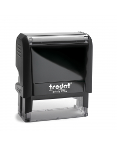 Timbro autoinchiostrante dal design moderno e raffi nato in materiale plastico riciclato postconsumo. Piccolo e leggero con fi nestra panoramica trasparente ad alta visibilità per allineare perfettamente l’impronta. Cambio della cartuccia facile e pulito 