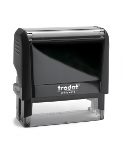 Timbro autoinchiostrante dal design moderno e raffinato in materiale plastico riciclato postconsumo. Piccolo e leggero con fi nestra panoramica trasparente ad alta visibilitÓ per allineare perfettamente lÆimpronta. Cambio della cartuccia facile e pulito g