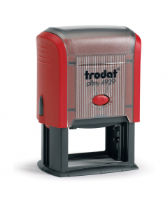 Timbro autoinchiostrante dal design moderno e raffi nato in materiale plastico riciclato postconsumo. Piccolo e leggero con fi nestra panoramica trasparente ad alta visibilità per allineare perfettamente l’impronta. Cambio della cartuccia facile e pulito 