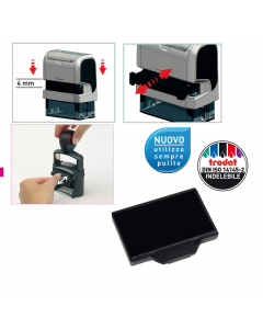 Cuscinetto inchiostrato per timbri: professional 5274